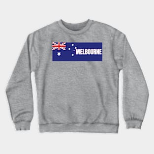 Melbourne City in Australian Flag Crewneck Sweatshirt